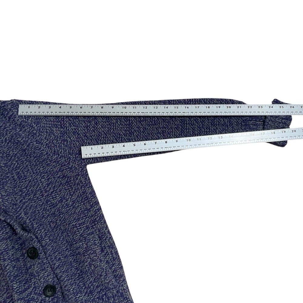 American Eagle Outfitters Navy Shawl Collar Cardigan - Picture 8 of 13